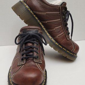 Dr Martens Toren AW004 Brown Leather Lace Up Boots England UK6 EUR39 US Wm8 Men7